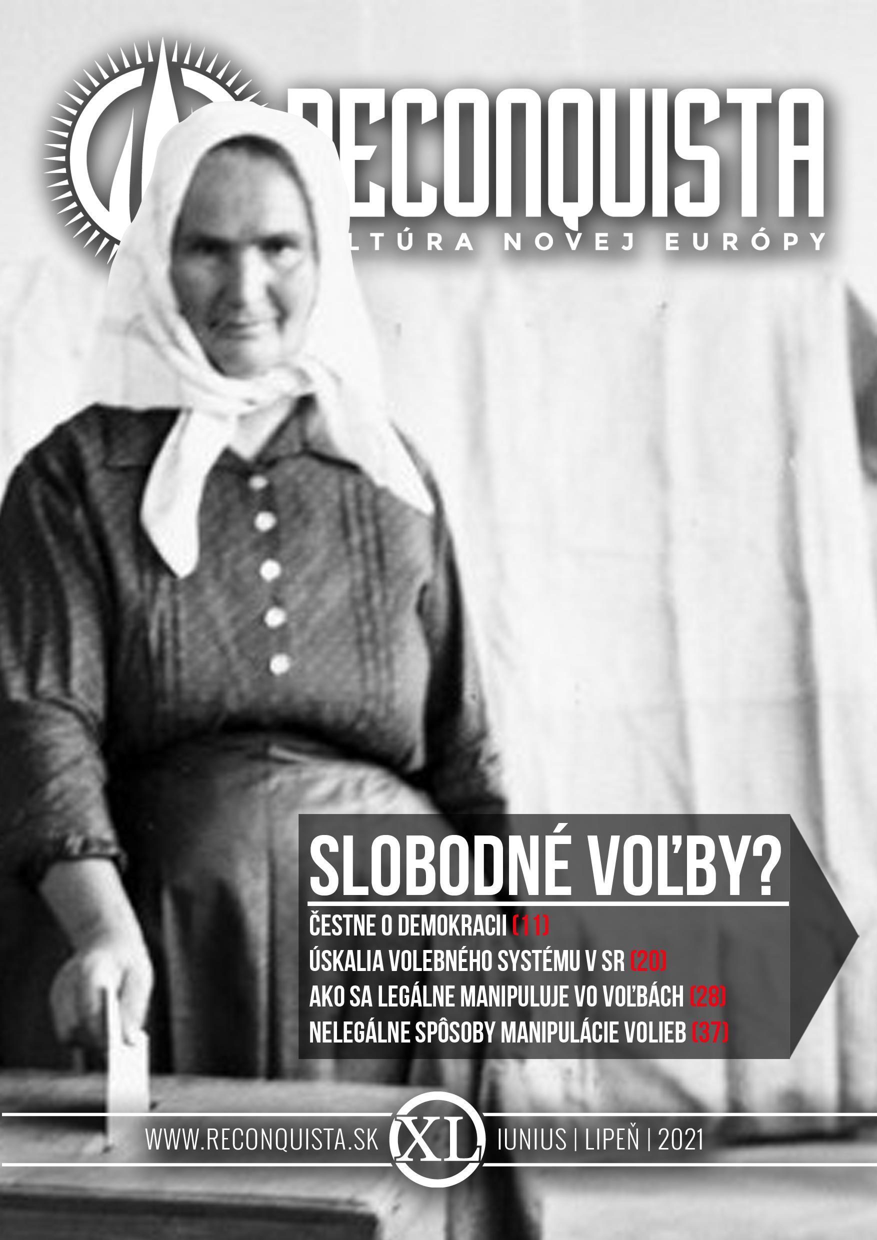 Reconquista číslo XL.