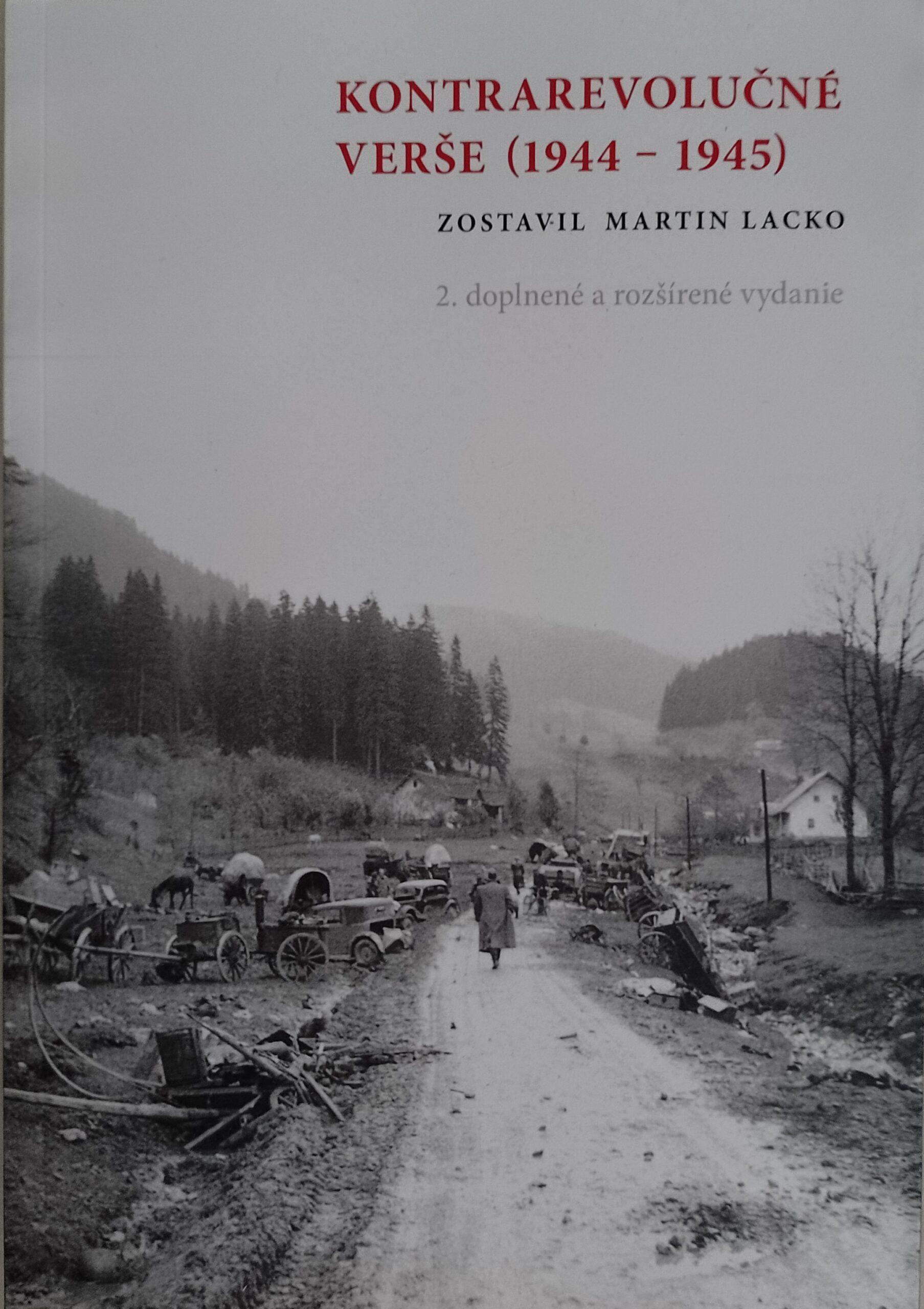 Martin Lacko: Kontrarevolučné verše (1944 – 1945)